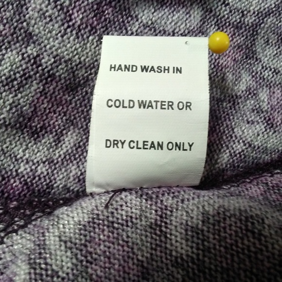 Funky People Purple Green Flare Circle Mini Skirt - Picture 8 of 8